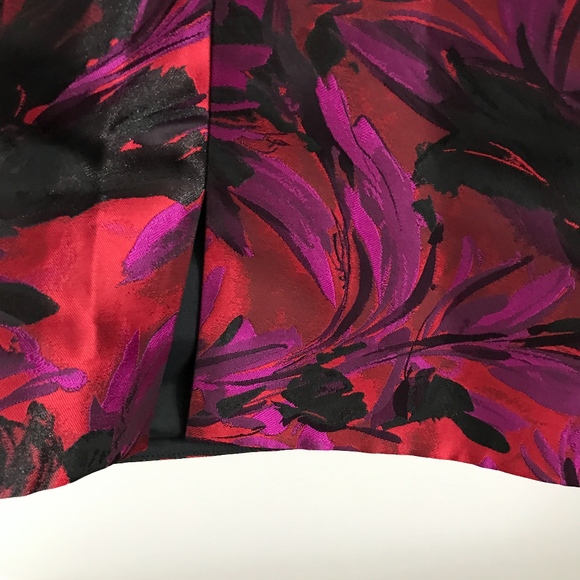 ✨sold✨ carmen marc valvo • magenta fringe dress - Picture 7 of 8